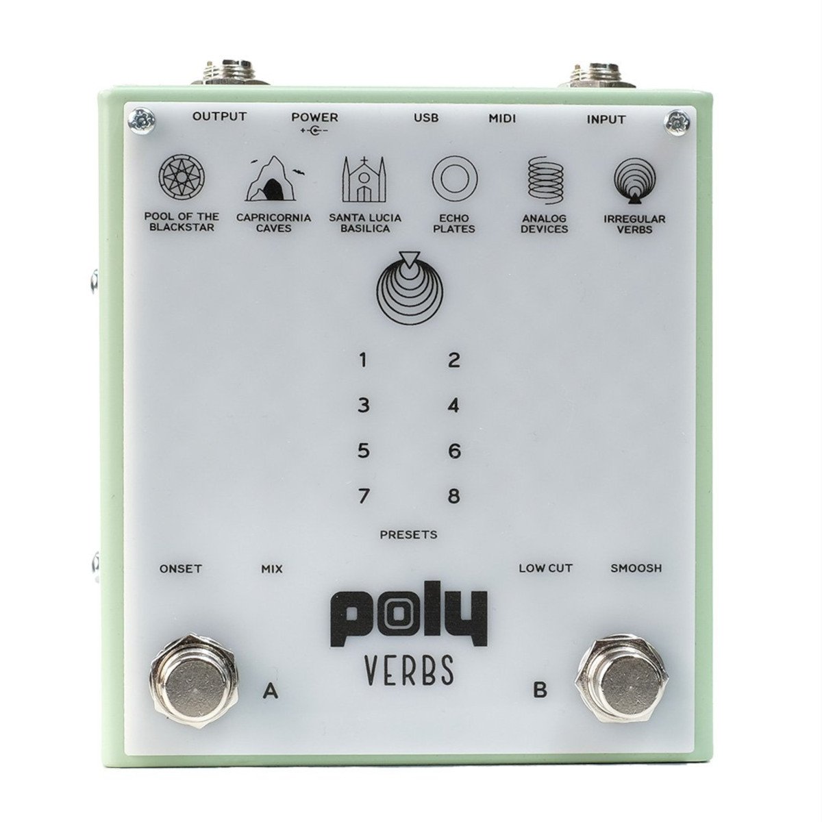 Poly Effects / Verbs Convolution Reverb Pedal リバーブ