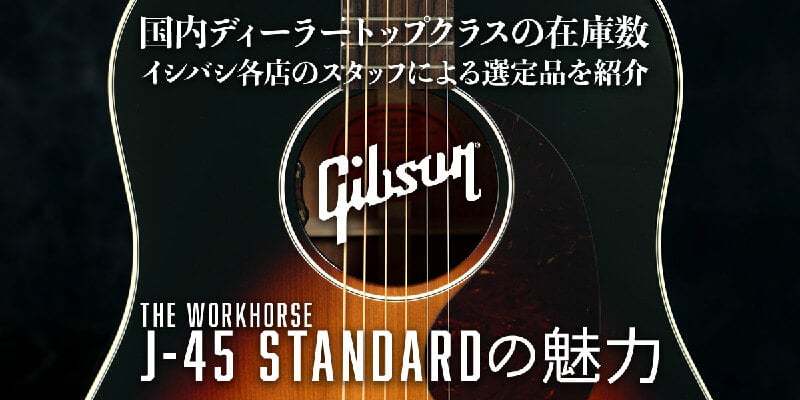 Gibson J-45 Standard の魅力